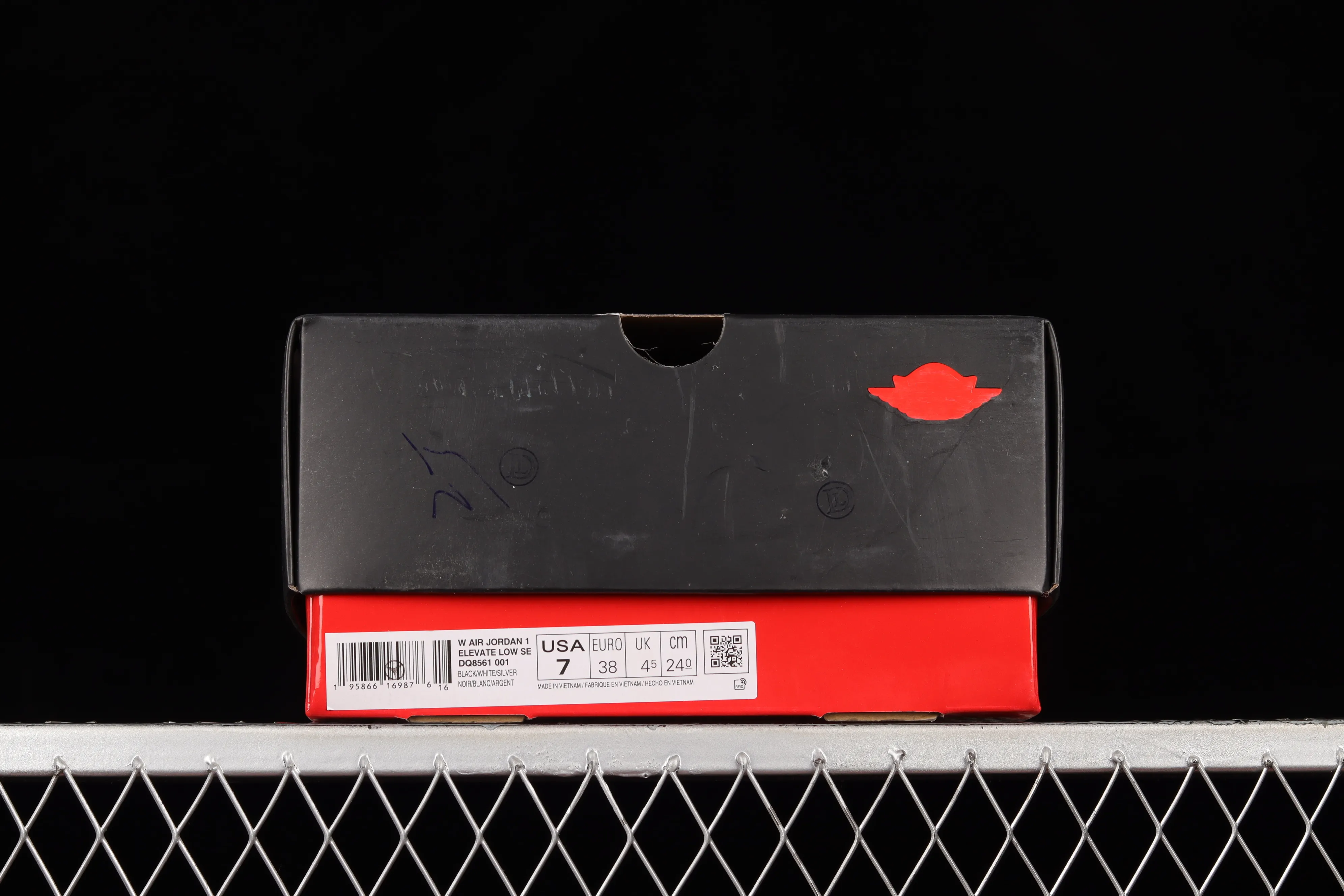 All categories Air Jordan Jordan series basketball shoes Air Jordan 1 Low Z version Air Jordan 1 Elevate Low SE "Wolf Grey" Little AJ first layer thick sole retro basketball shoes DQ8561-001